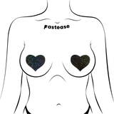 Glitter Heart Nipple Covers – Sparkling Adhesive Covers for Festivals & Parties