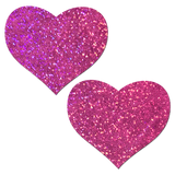 Glitter Heart Nipple Covers – Sparkling Adhesive Covers for Festivals & Parties