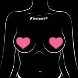 Glow in the Dark Neon Heart Nipple Covers – Adhesive Festival & Rave Pasties