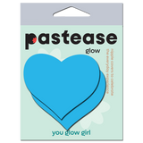Glow in the Dark Neon Heart Nipple Covers – Adhesive Festival & Rave Pasties