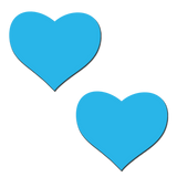 Glow in the Dark Neon Heart Nipple Covers – Adhesive Festival & Rave Pasties