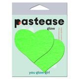 Glow in the Dark Neon Heart Nipple Covers – Adhesive Festival & Rave Pasties