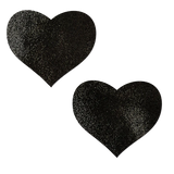 Liquid Heart Nipple Covers – Glossy Adhesive Heart Pasties for Festivals & Parties