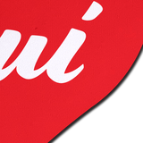 Red Oui Oui Heart Nipple Pasties – Waterproof Heart-Shaped Adhesive Nipple Covers for Festivals & Lingerie