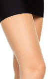 Sheer Rhinestone Pantyhose – Sparkling Women's Fashion Hosiery & Party Tights