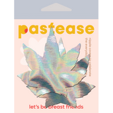 Holographic Indica Pot Leaf Nipple Pasties – Waterproof Latex-Free Adhesive Covers