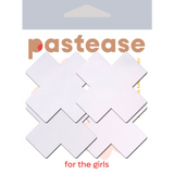 Petite Matte Cross Nipple Pasties – 2 Pair Adhesive Covers for Everyday & Festival Wear