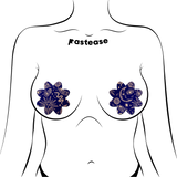 Celestial Sun & Moon Petal Nipple Pasties – Glitter Festival Breast Covers with Waterproof Adhesive
