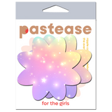 Dreamy Pastel Celestial Stars Petal Breast Pasties | UV Reactive Festival Nipple Covers