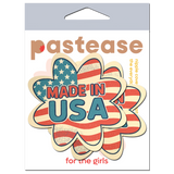Patriotic Made in USA Flag Petal Breast Pasties | Waterproof Nipple Covers