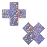 Disco Glitter Plus X Nipple Pasties – Sparkling Festival & Party Covers