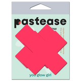 Glow in the Dark Neon Cross Nipple Covers – Adhesive Festival & Rave Pasties