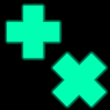 Glow in the Dark Neon Cross Nipple Covers – Adhesive Festival & Rave Pasties