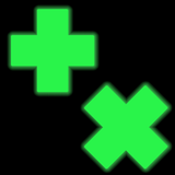 Glow in the Dark Neon Cross Nipple Covers – Adhesive Festival & Rave Pasties