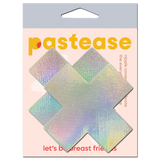 Holographic Plus X Nipple Pasties – Iridescent Festival & Party Adhesive Covers
