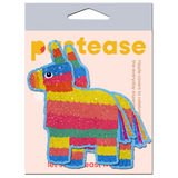 Festive Piñata Glitter Velvet Nipple Covers | Waterproof Reusable Festival Pasties
