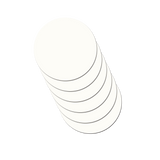 2.5 Inch Circle Double Stick Adhesive Refills – 3 Pair Waterproof Skin-Safe Pasties Replacement Adhesives