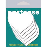 Heart Reusable Pasties Refill Adhesive – 3 Pair Double-Sided Sticky Shapes