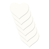 Heart Reusable Pasties Refill Adhesive – 3 Pair Double-Sided Sticky Shapes