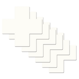 Plus Cross Double Stick Adhesive Refills for Reusable Pasties – 3 Pair Waterproof Skin-Safe Replacement Adhesives