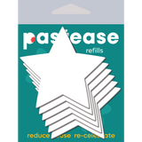 Star Shape Reusable Pasties Refills – 3 Pair Waterproof Double-Sided Adhesive Replacement Stickers