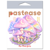 Pastel Celestial Fairycore Mushroom Breast Pasties | Waterproof Festival Nipple Covers