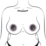 Speaker Subwoofer Breast Pasties for Bass Heads & Festival Rave Nipple Covers