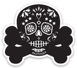 Black & White Candy Skull Nipple Pasties