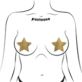 Glitter Star Nipple Covers – Sparkling Adhesive Festival Star Pasties