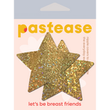 Glitter Star Nipple Covers – Sparkling Adhesive Festival Star Pasties