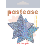 Glitter Star Nipple Covers – Sparkling Adhesive Festival Star Pasties
