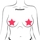 Glow in the Dark Star Nipple Covers – Adhesive Neon Star Festival Pasties