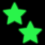 Glow in the Dark Star Nipple Covers – Adhesive Neon Star Festival Pasties