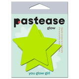 Glow in the Dark Star Nipple Covers – Adhesive Neon Star Festival Pasties