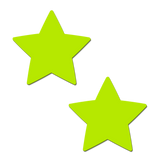 Glow in the Dark Star Nipple Covers – Adhesive Neon Star Festival Pasties