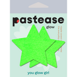 Glow in the Dark Star Nipple Covers – Adhesive Neon Star Festival Pasties