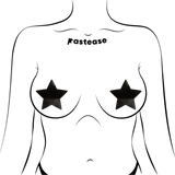 Liquid Black Star Nipple Covers – Glossy Adhesive Festival Star Pasties