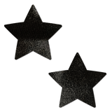 Liquid Black Star Nipple Covers – Glossy Adhesive Festival Star Pasties