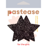 Sparkle Black Star Nipple Covers – Glitter Adhesive Festival Star Pasties