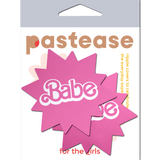 Pink Sunburst Nipple Covers – Adhesive Festival Pasties with Radiant Design