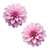 Tropical Pink Dahlia Flower Nipple Covers – Botanical Adhesive Floral Pasties