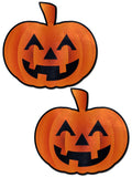 Spooky Halloween Jack O'Lantern Nipple Pasties