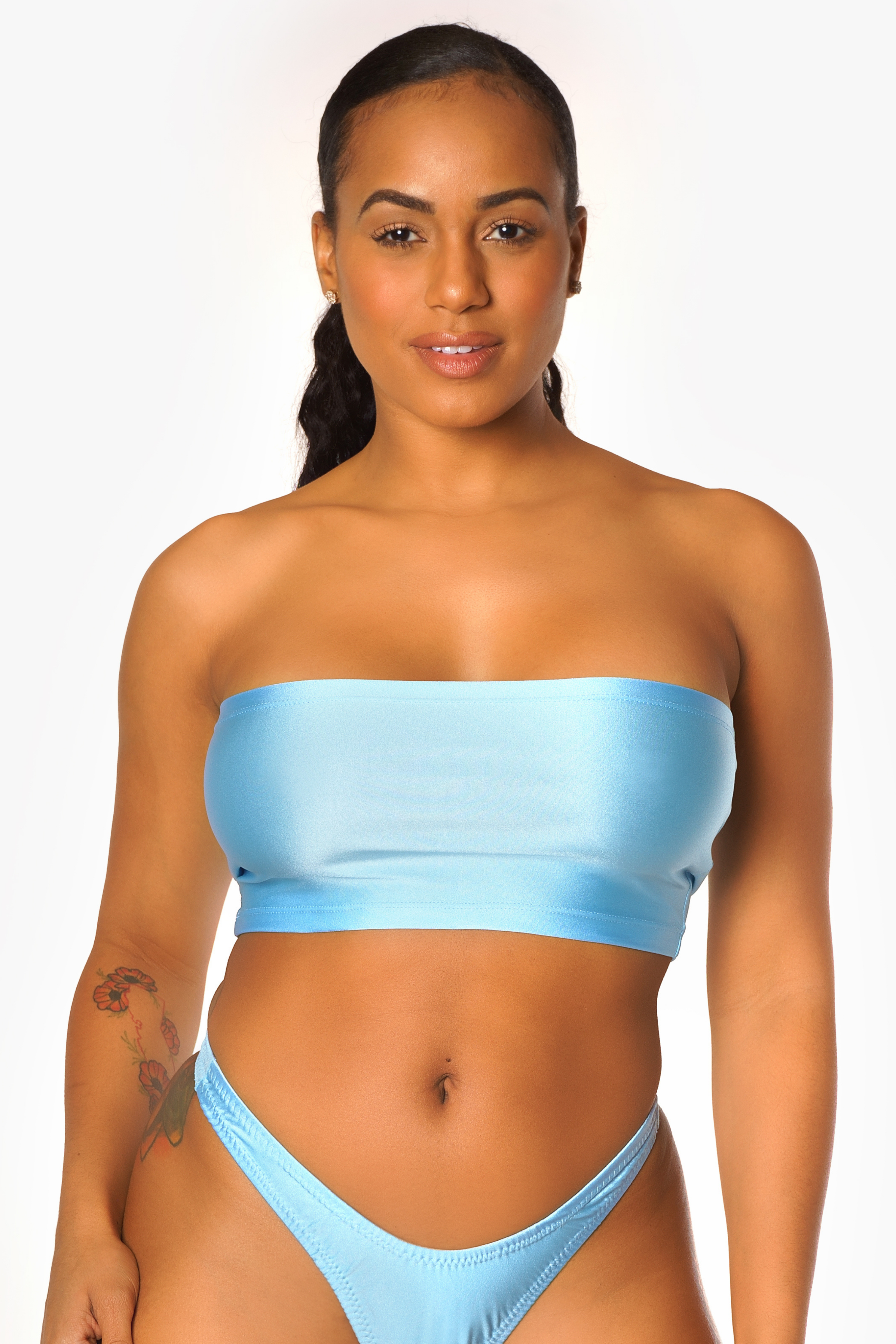 Cool Blue Tube Top
