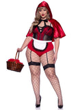 Plus Naughty Miss Red Costume
