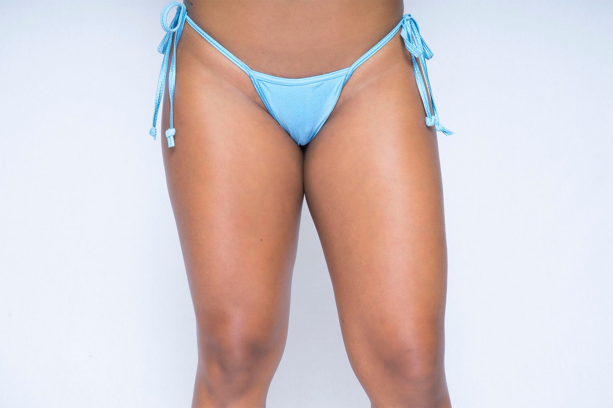 Side tie string bikini thong - The Beauty Cave Boutique